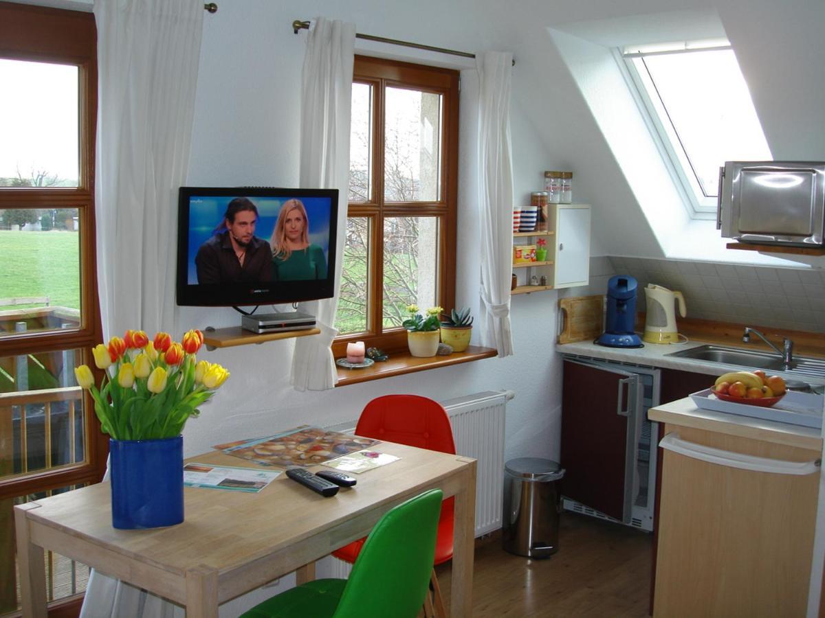 Ferienwohnung Stockrose Middelhagen Dış mekan fotoğraf